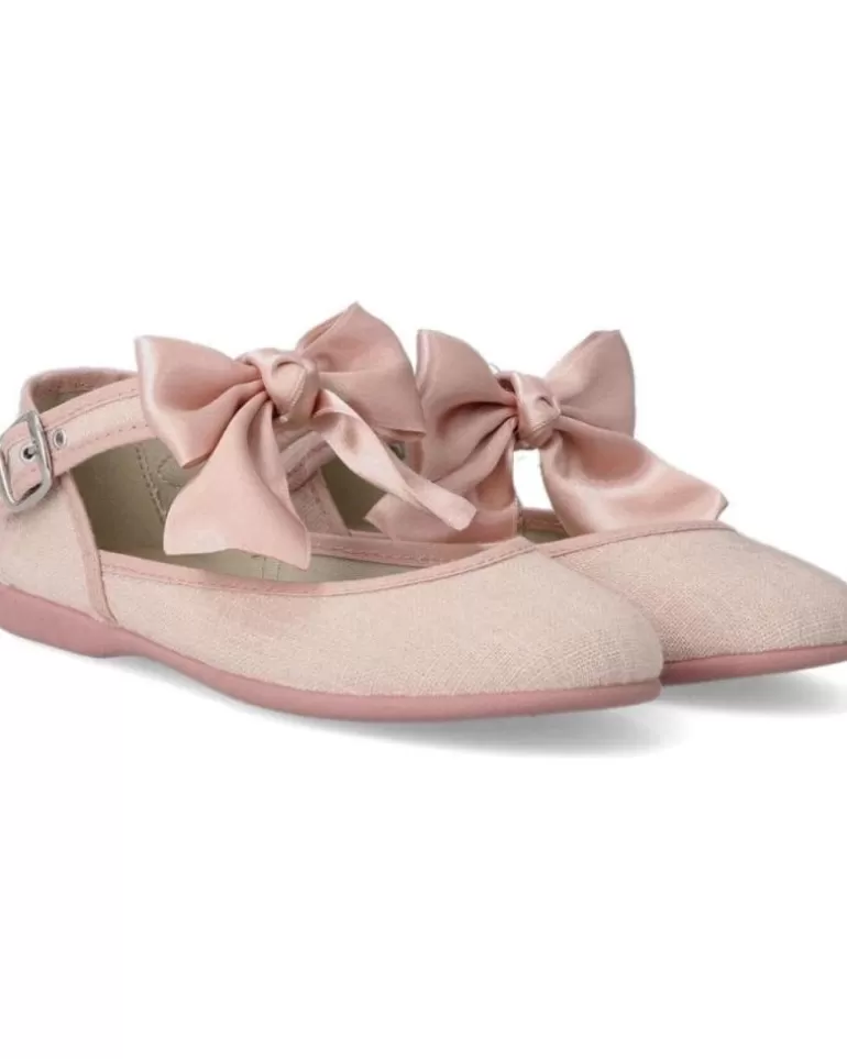 BATILAS Bailarinas De Niña Merceditas Y Bailarinas Rosa Fashion