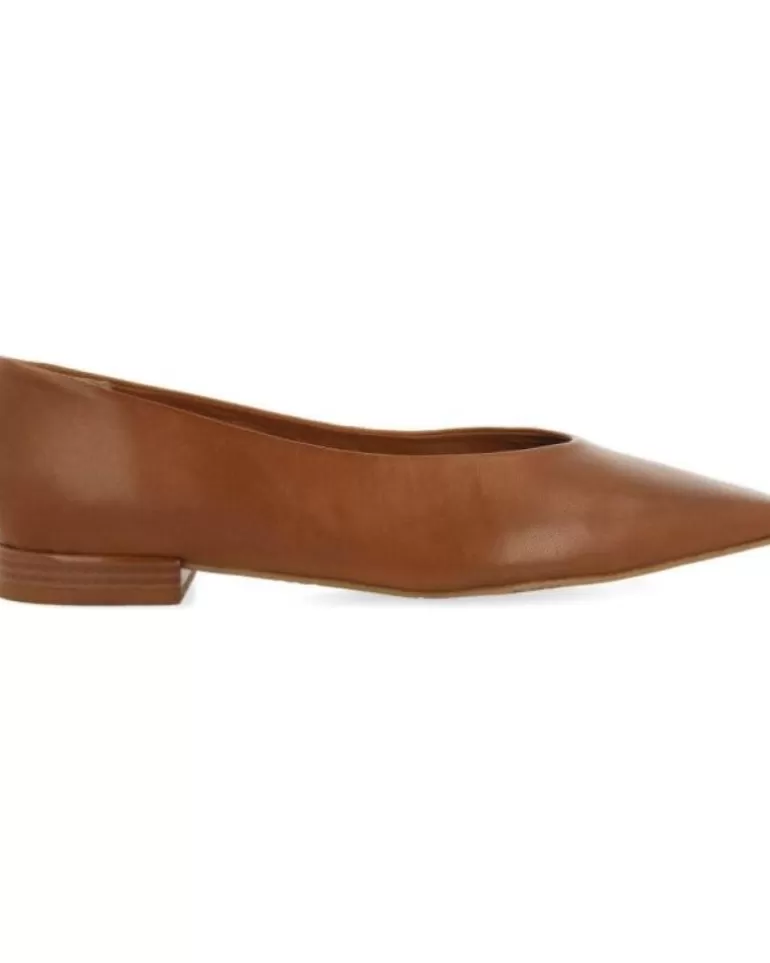 OTRAS MARCAS Bailarinas De Mujer Bailarina 70812 Gifford Cuero Marron Best Sale