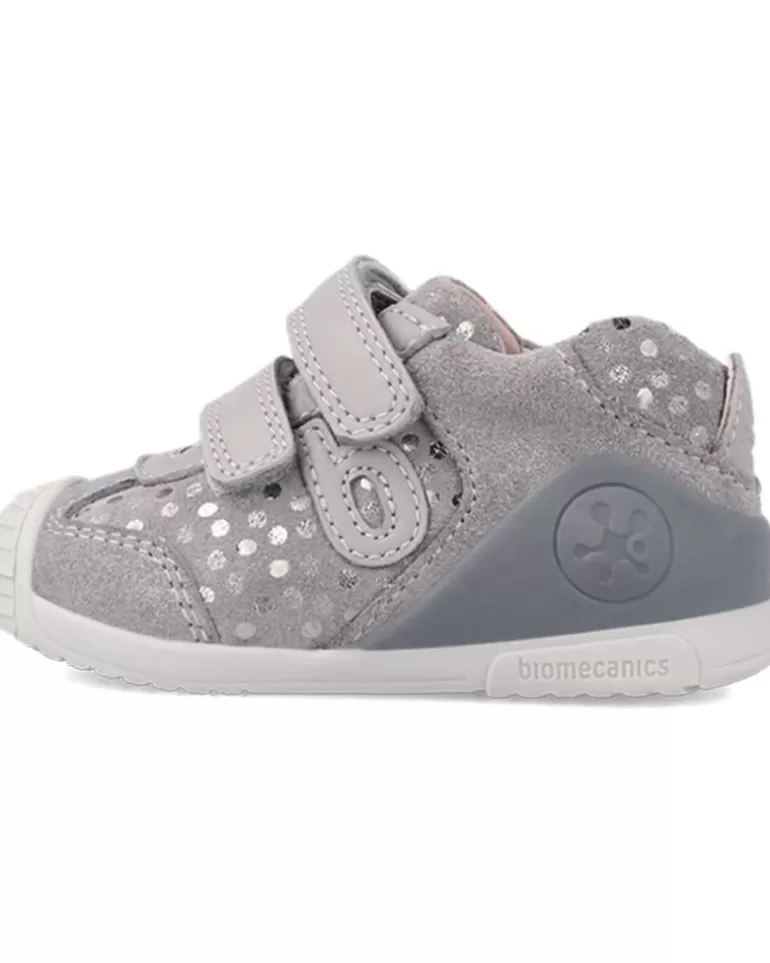 OTRAS MARCAS Bebé De Niña Deportivo Con Doble Velcro Primeros Pasos Grigio Sauvage Discount