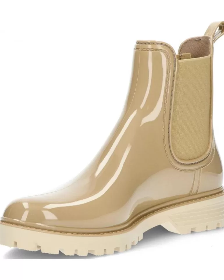 IGOR Botas De Agua De Mujer Botin De Agua Trak Brillo Mc W10267 Beige Fashion