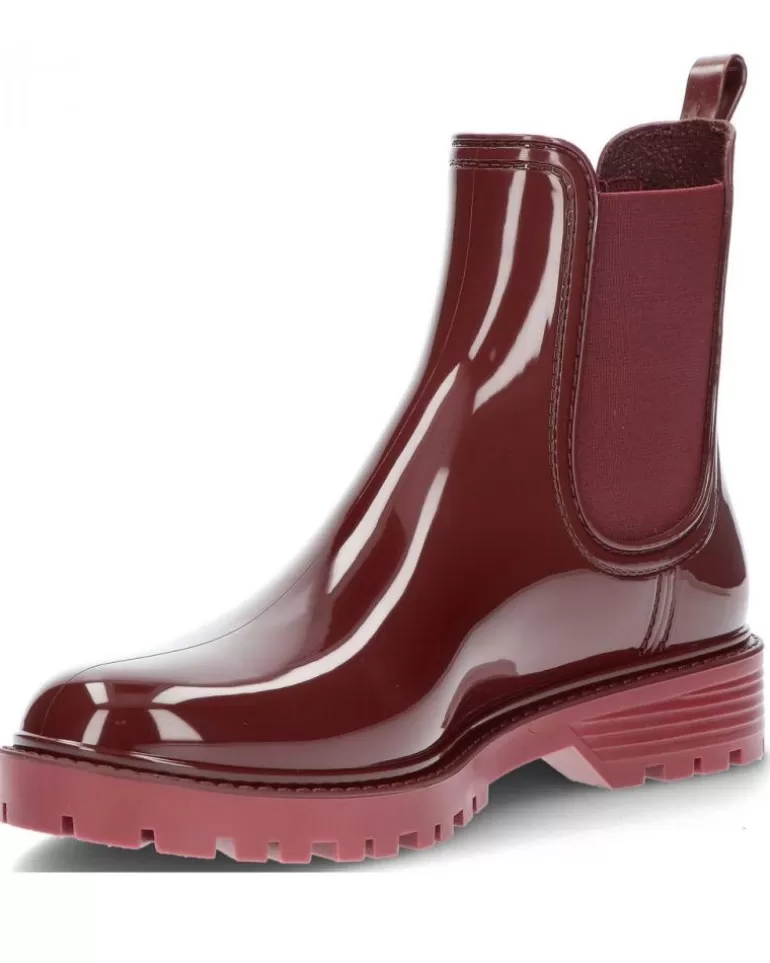 IGOR Botas De Agua De Mujer Botin De Agua Trak Brillo Mc W10267 Burdeos Best Sale