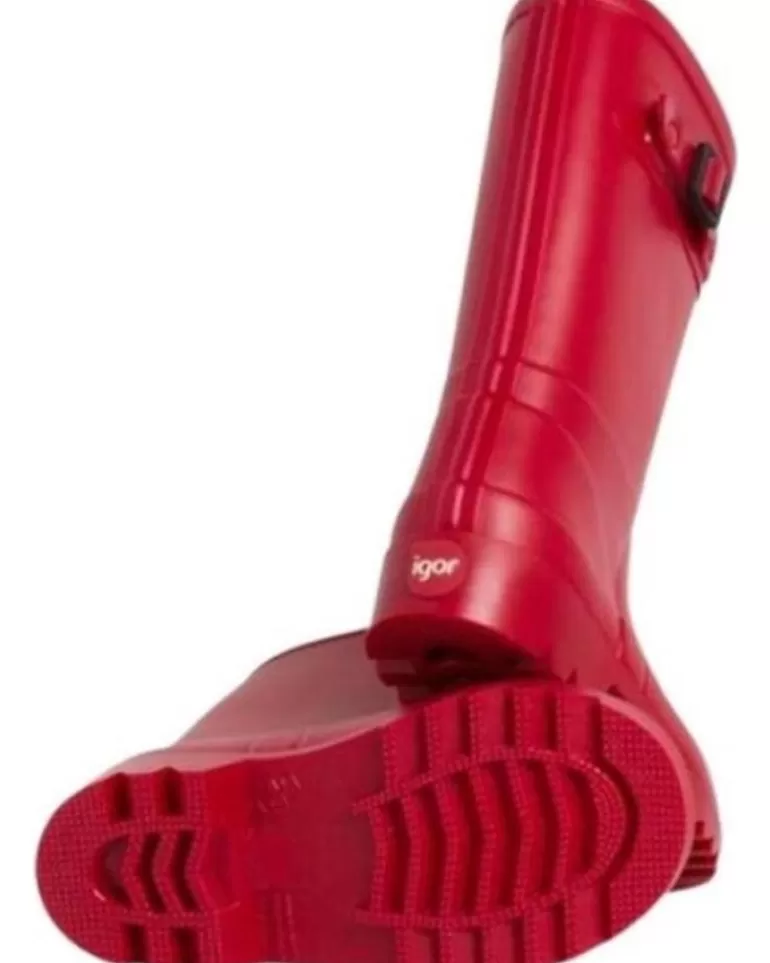 IGOR Botas De Agua De Mujer Y Niña Y Niño Botas De Agua Piter Varios 17263 Rojo Discount