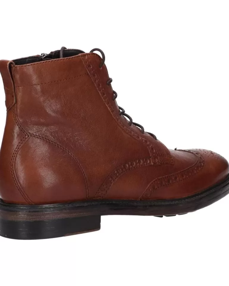 GEOX Botas De Hombre U26F7H 000Tu U Aurelio C0013 Brown New