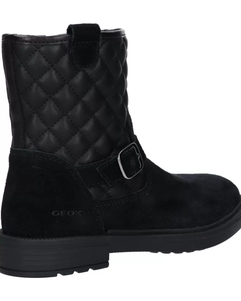 GEOX Botas De Mujer Y Niña J169Qc 022Bc J Eclair Girl C9999 Black Cheap