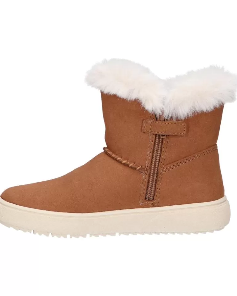 GEOX Botas De Mujer Y Niña J36Hud 000Au J Theleven C6627 Whisky Discount