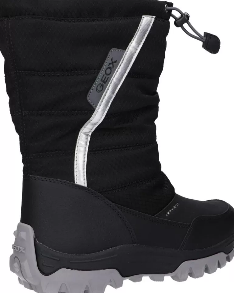 GEOX Botas De Niña Y Niño J26Fra 0Fu50 J Himalaya Boy B Abx C0039 Black-Silver Shop