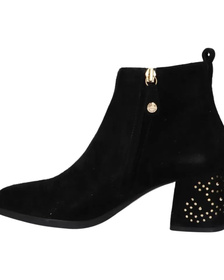 GEOX Botas De Mujer D04Efl 00021 D Calinda Mid C0495 Black-Gold Cheap