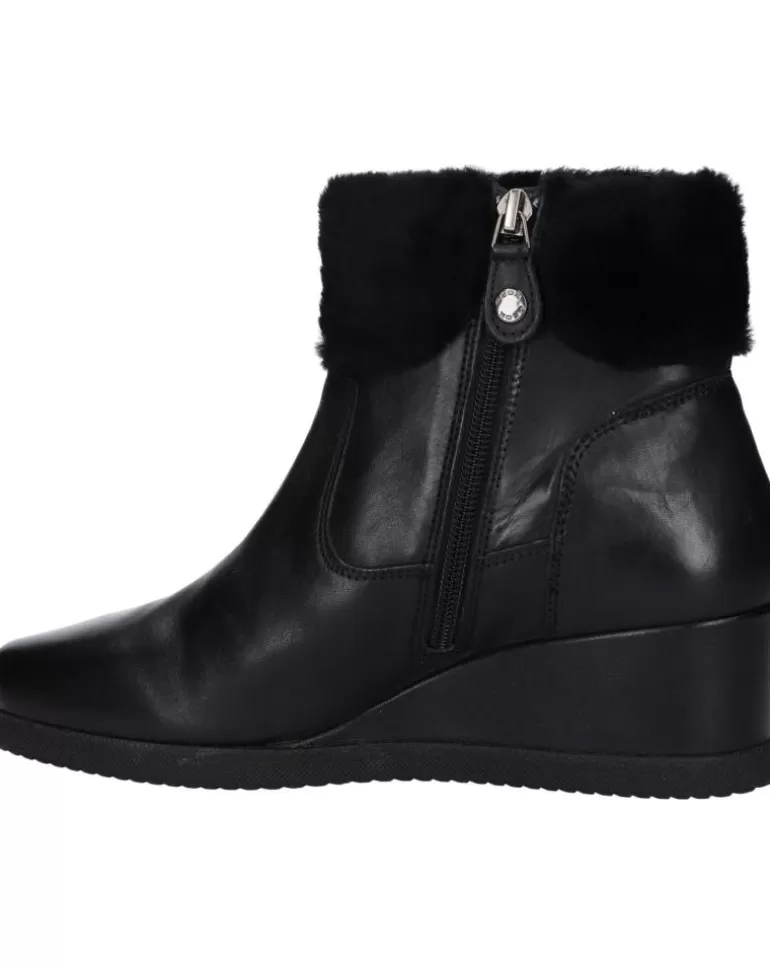 GEOX Botas De Mujer D04Ldg 00085 D Anylla Wedge C9999 Black Cheap