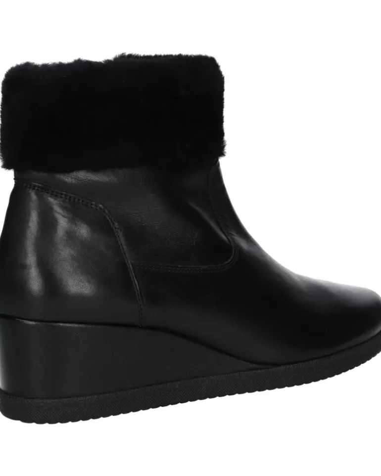 GEOX Botas De Mujer D04Ldg 00085 D Anylla Wedge C9999 Black Cheap