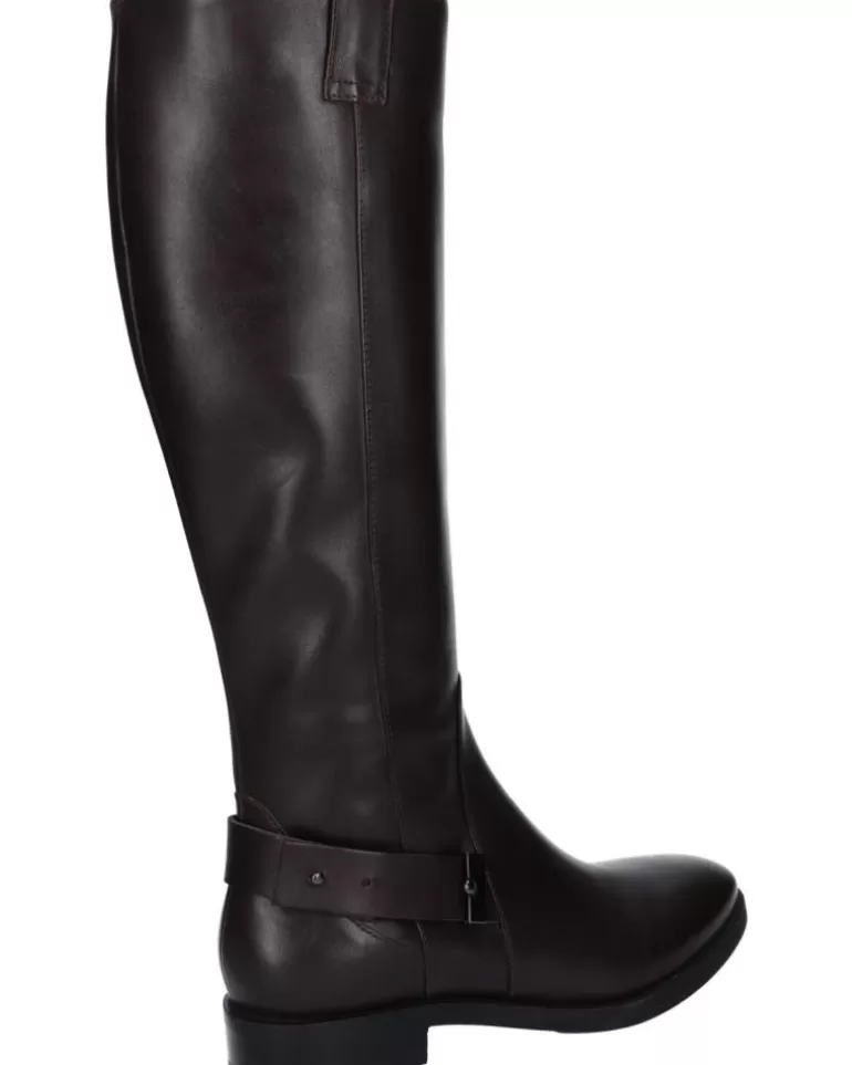 GEOX Botas De Mujer D162Uc 00043 Donna Brogue C6009 Coffee Discount