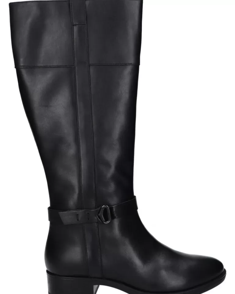 GEOX Botas De Mujer D26G1B 00043 D Felicity C9999 Black New