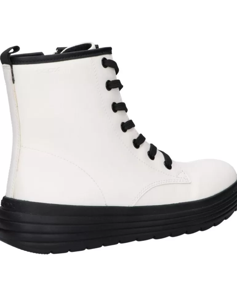GEOX Botas De Mujer Y Niña J16Eta 000Bc J Phaolae C1000 White Shop