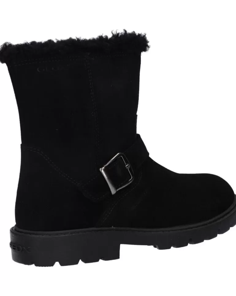 GEOX Botas De Mujer Y Niña J16Eyd 00022 J Shaylax Girl Wpf C9999 Black Store