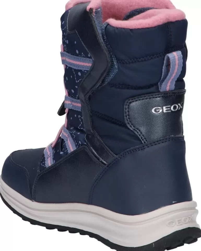 GEOX Botas De Mujer Y Niña J26Fua 054Fu J Roby Girl B Abx C4251 Navy-Rose Store