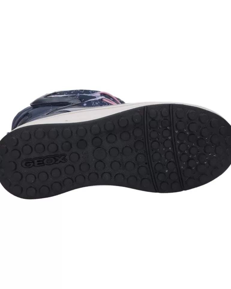 GEOX Botas De Mujer Y Niña J26Fua 054Fu J Roby Girl B Abx C4251 Navy-Rose Store