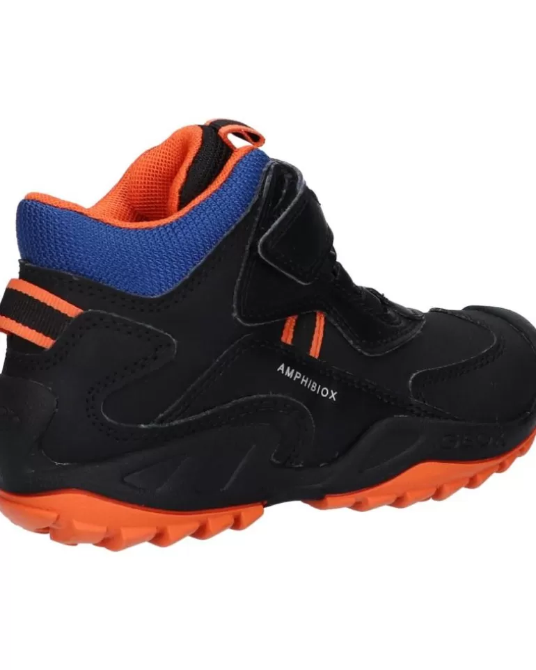 GEOX Botas De Mujer Y Niña Y Niño J261Wb 0Cebu J New Savage Boy B A C0399 Black-Orange Shop