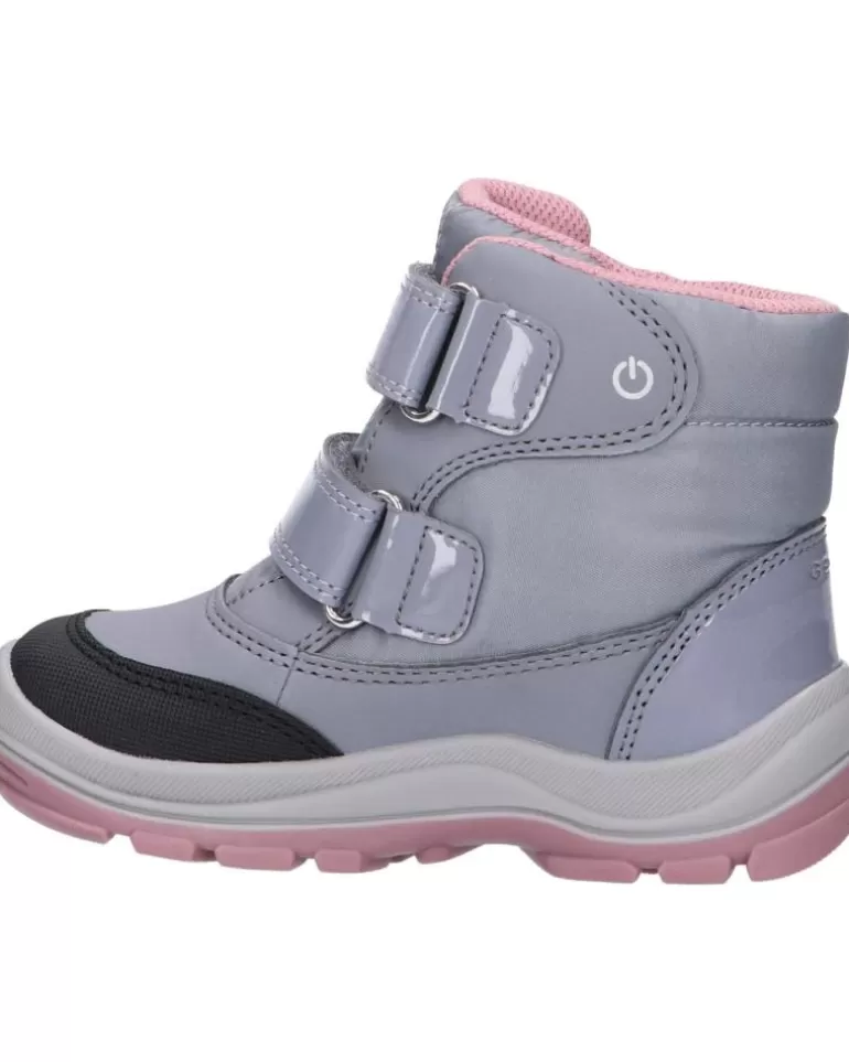 GEOX Botas De Niña B163Wa 050Fu B Flanfil Girl B Abx C0502 Grey-Pink Fashion