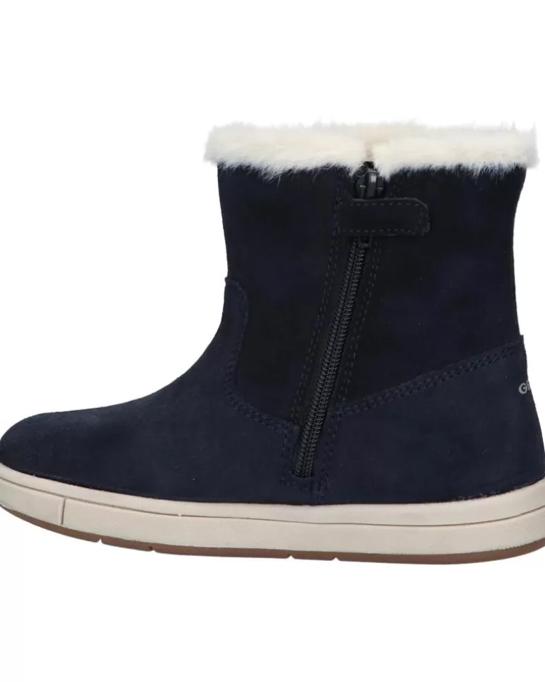 GEOX Botas De Niña B164Ab 00022 B Trottola Girl C4021 Dk Navy New