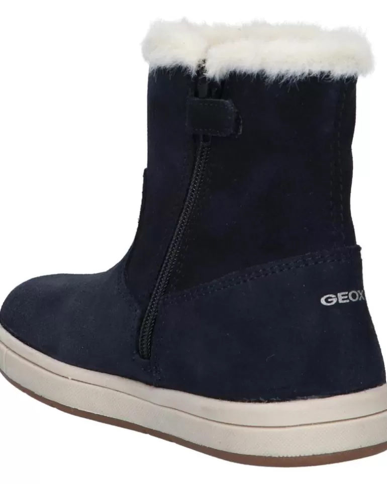 GEOX Botas De Niña B164Ab 00022 B Trottola Girl C4021 Dk Navy New