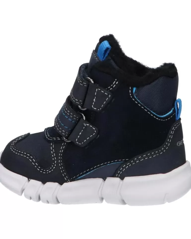 GEOX Botas De Niña Y Niño B163Pb 03222 B Flexyper Boy B Abx C4231 Navy-Sky Flash Sale