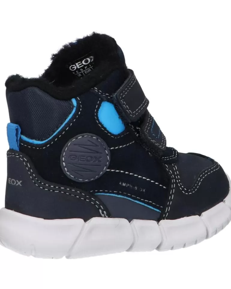 GEOX Botas De Niña Y Niño B163Pb 03222 B Flexyper Boy B Abx C4231 Navy-Sky Flash Sale