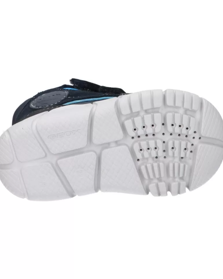 GEOX Botas De Niña Y Niño B163Pb 03222 B Flexyper Boy B Abx C4231 Navy-Sky Flash Sale