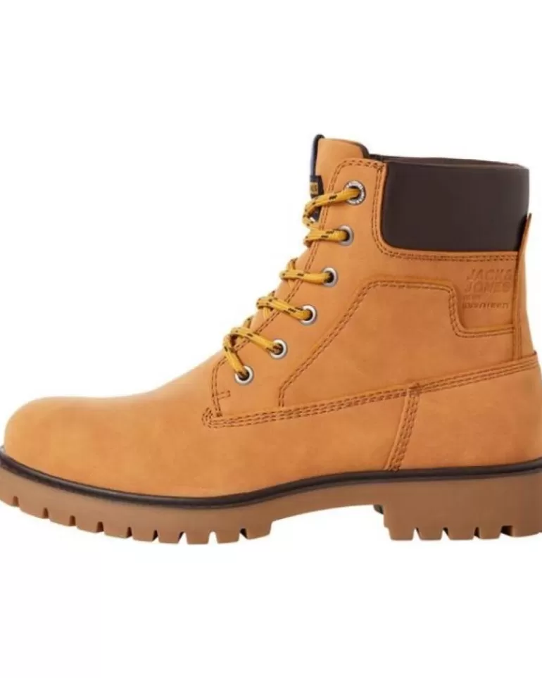 JACK AND JONES Botas De Hombre Botn Nubuck Jack Jones Amarillo Shop