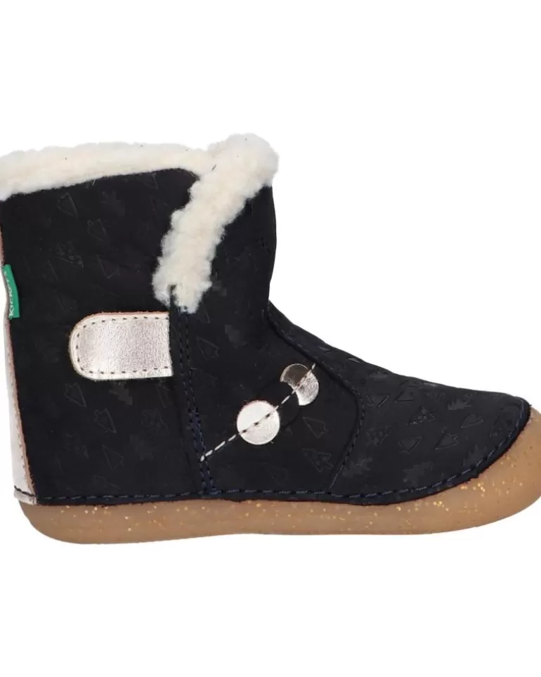 KICKERS Botas De Niña 909740-10 So Windy 102 Marine Or Fanta Store