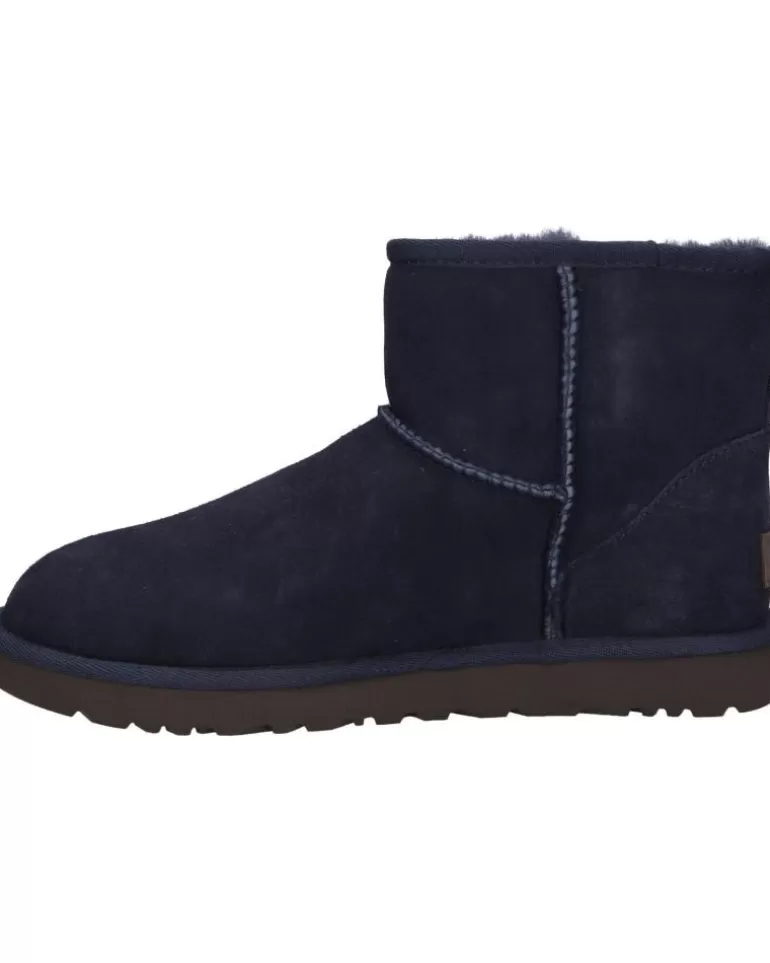 UGG Botas De Mujer 1016222 Classic Mini Ii Eve Blue New
