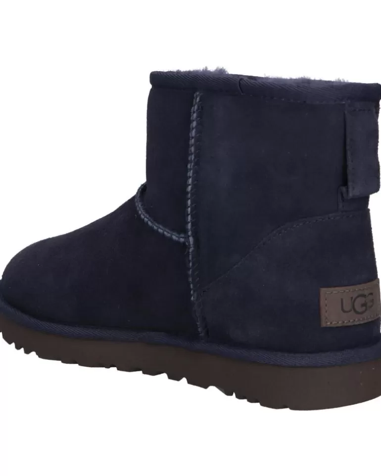 UGG Botas De Mujer 1016222 Classic Mini Ii Eve Blue New