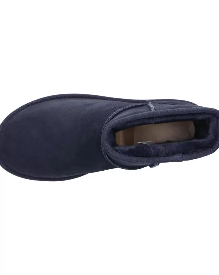 UGG Botas De Mujer 1016222 Classic Mini Ii Eve Blue New
