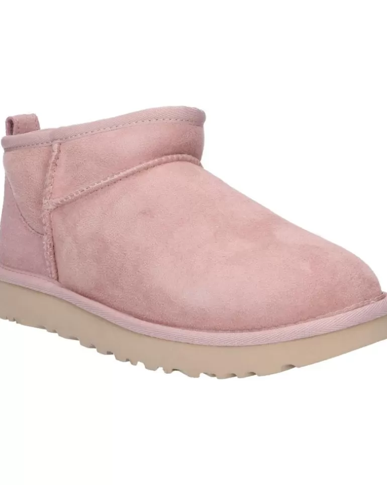 UGG Botas De Mujer 1116109 Classic Ultra Mini Rose Grey Clearance