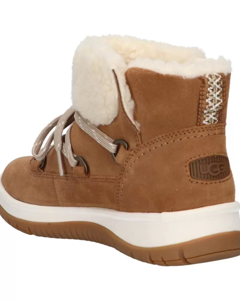 UGG Botas De Mujer 1143836 Lakesider Heritage Lace Chestnut New