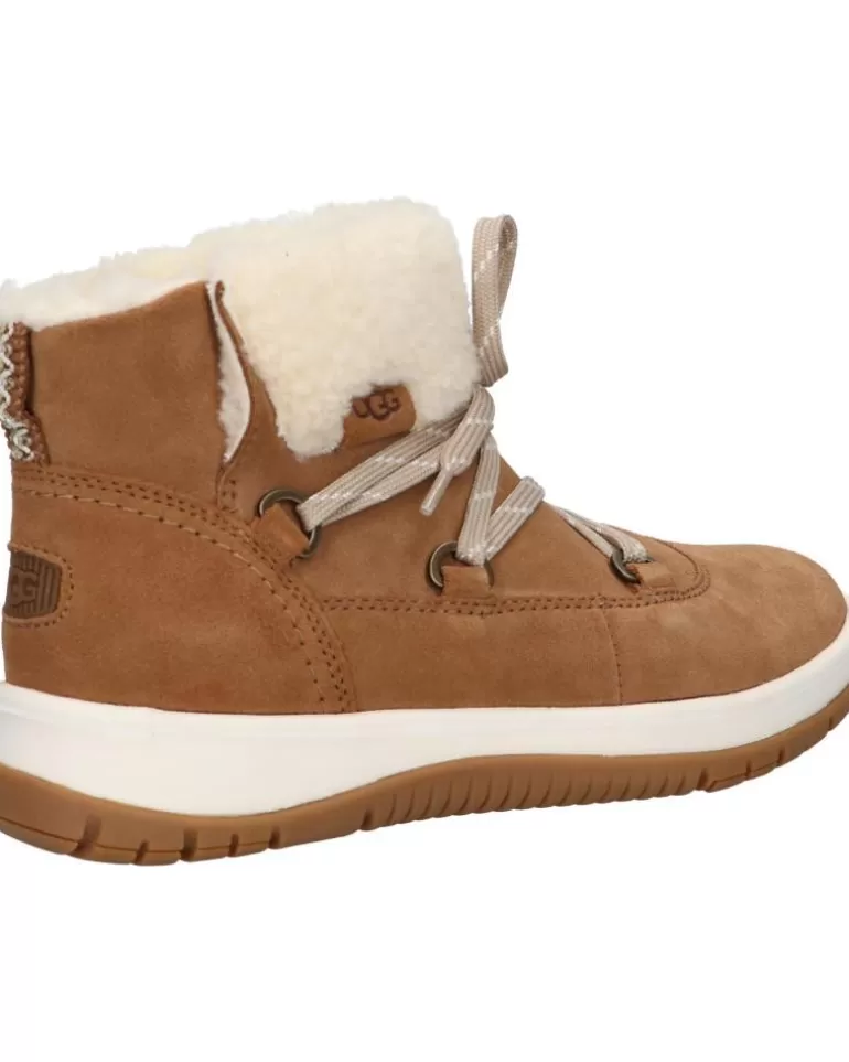 UGG Botas De Mujer 1143836 Lakesider Heritage Lace Chestnut New
