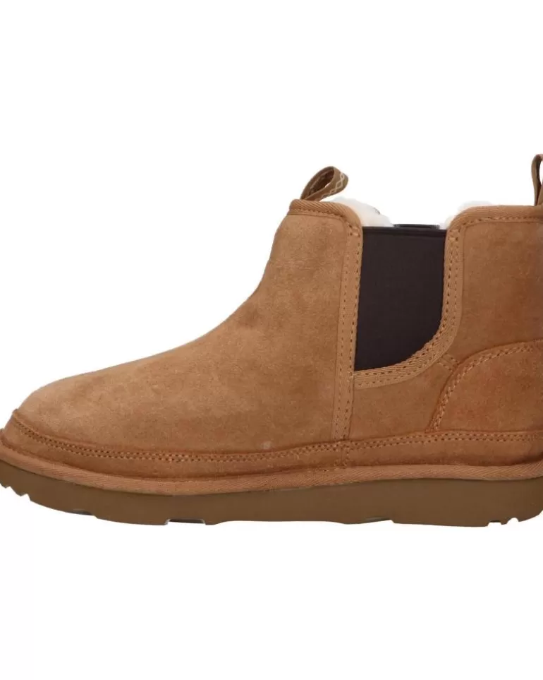UGG Botas De Mujer Y Niña 1143706K Neumel Chelsea Chestnut Discount