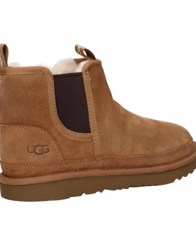 UGG Botas De Mujer Y Niña 1143706K Neumel Chelsea Chestnut Discount