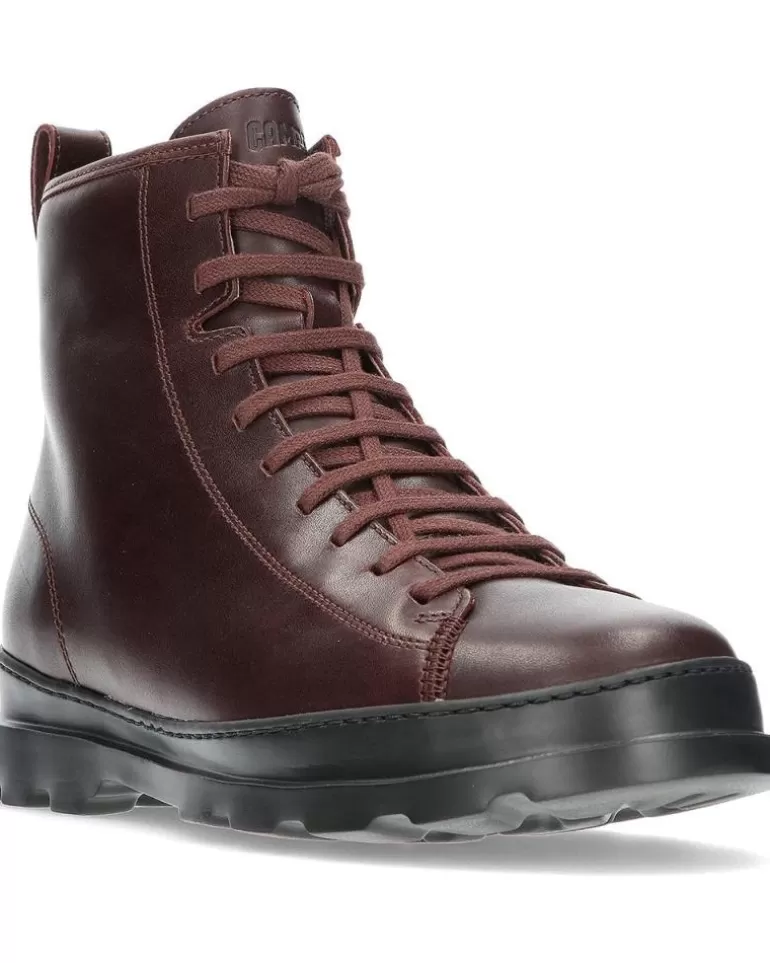 CAMPER Botines De Hombre Botas Brutus K300245 Burgundy Fashion