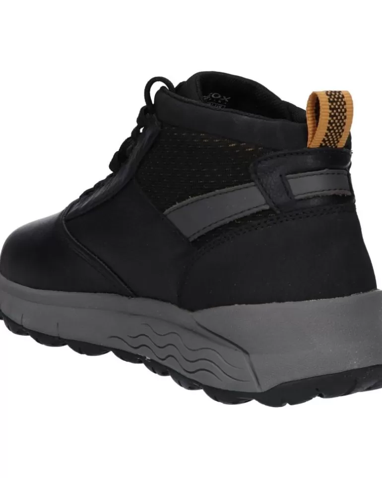 GEOX Botines De Hombre U26Fda 0466K U Spherica C9999 Black Clearance