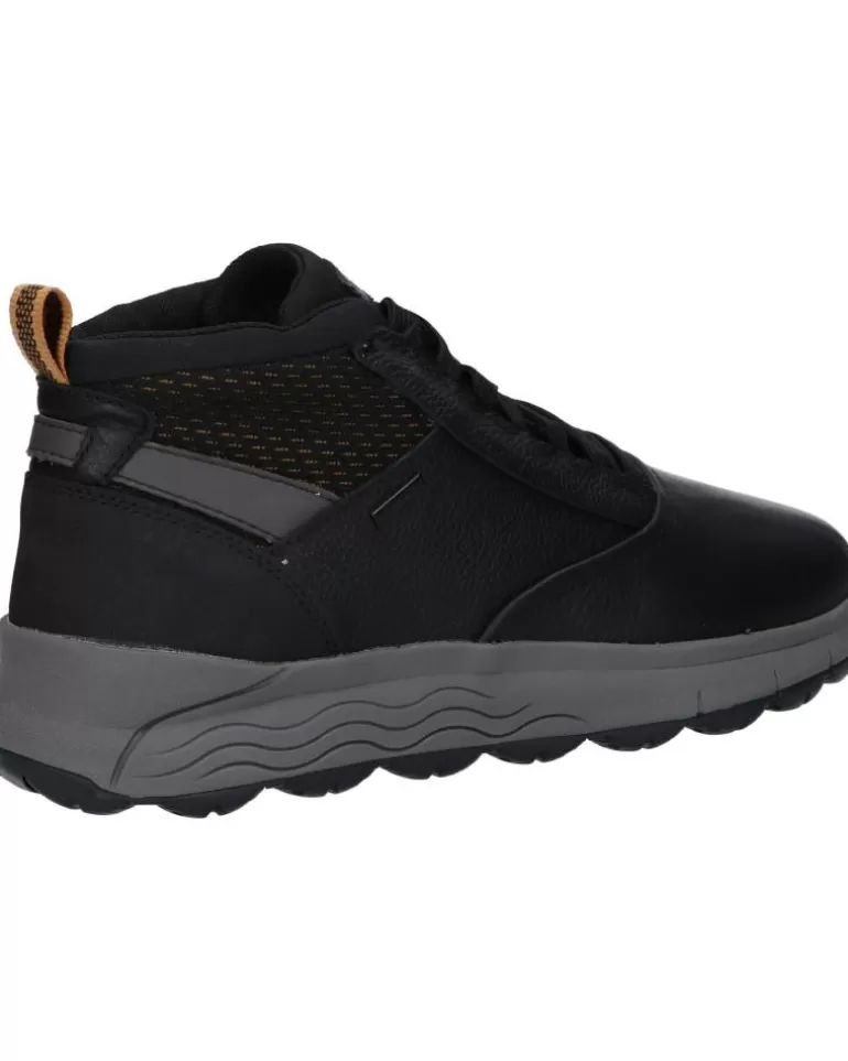 GEOX Botines De Hombre U26Fda 0466K U Spherica C9999 Black Clearance