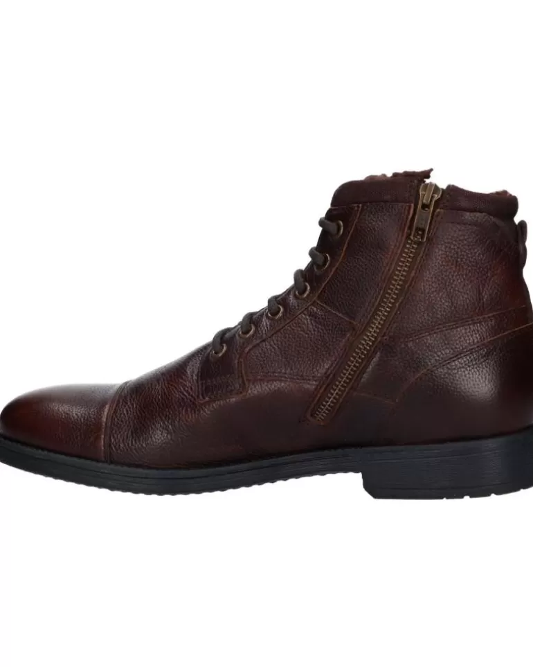 GEOX Botines De Hombre U26Y7A 0003C U Jaylon C6024 Dk Coffee Fashion