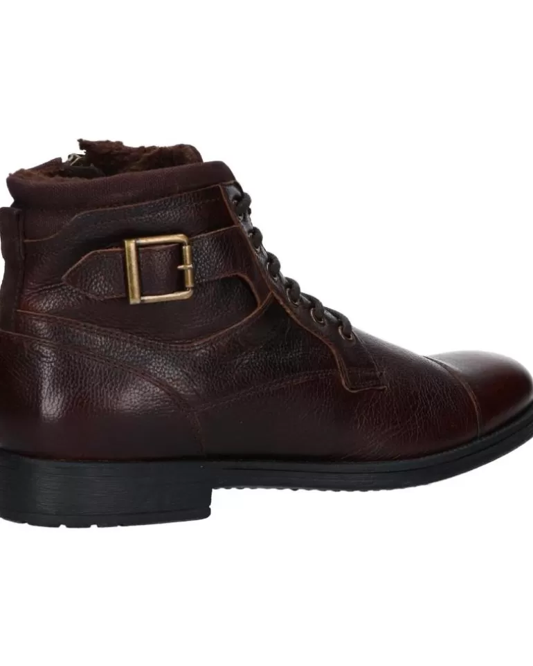 GEOX Botines De Hombre U26Y7A 0003C U Jaylon C6024 Dk Coffee Fashion