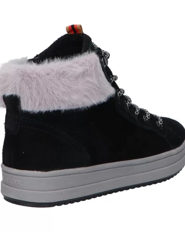 GEOX Botines De Mujer Y Niña J26Cva 00022 J Rebecca Girl Wpf C9999 Black Flash Sale