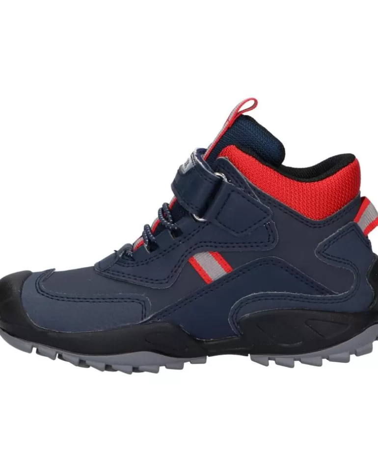 GEOX Botines De Mujer Y Niño J261Wb 0Cebu J New Savage C0735 Navy-Red New