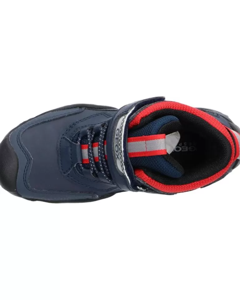 GEOX Botines De Mujer Y Niño J261Wb 0Cebu J New Savage C0735 Navy-Red New