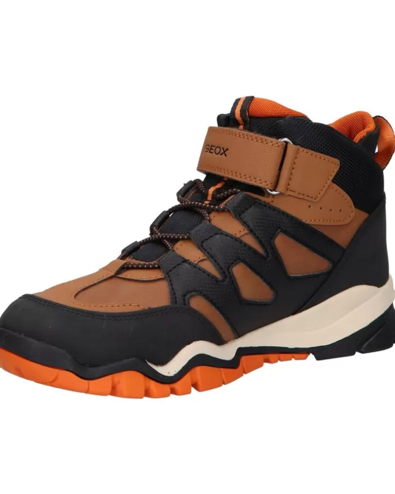 GEOX Botines De Mujer Y Niño J26Hbc 0Mefu J Montrack Boy B Abx C0275 Lt Brown-Black Cheap