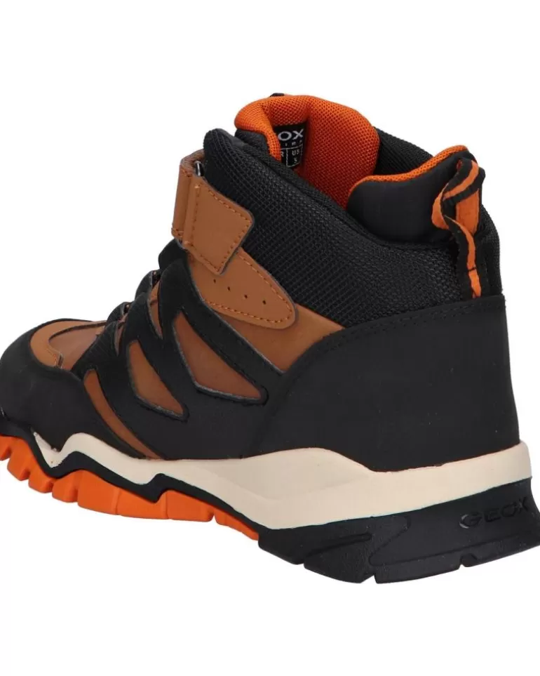GEOX Botines De Mujer Y Niño J26Hbc 0Mefu J Montrack Boy B Abx C0275 Lt Brown-Black Cheap