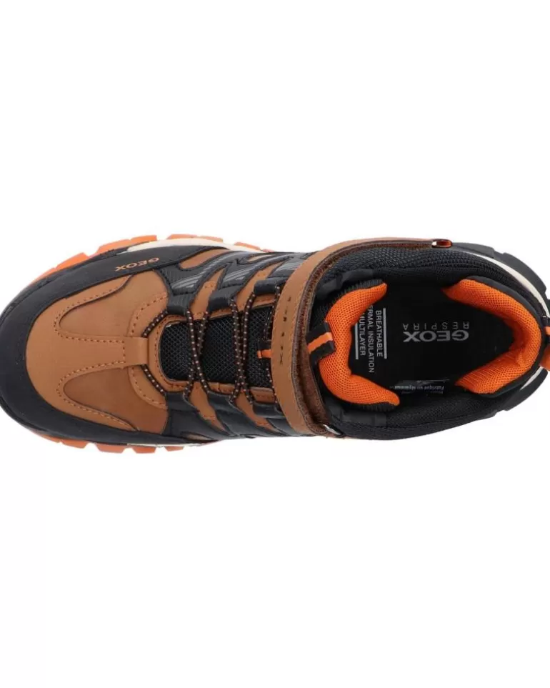 GEOX Botines De Mujer Y Niño J26Hbc 0Mefu J Montrack Boy B Abx C0275 Lt Brown-Black Cheap