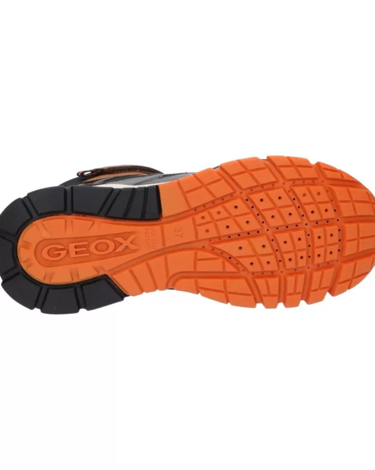 GEOX Botines De Mujer Y Niño J26Hbc 0Mefu J Montrack Boy B Abx C0275 Lt Brown-Black Cheap
