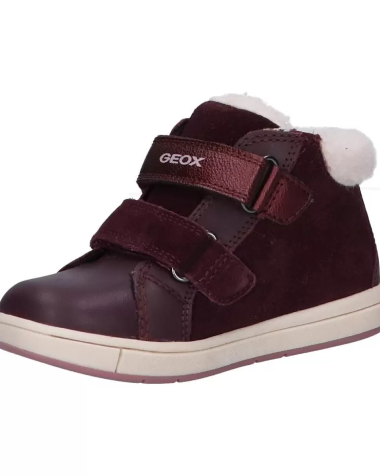 GEOX Botines De Niña B264Za 02243 B Trottola Girl Wpf C7357 Dk Burgundy Best Sale