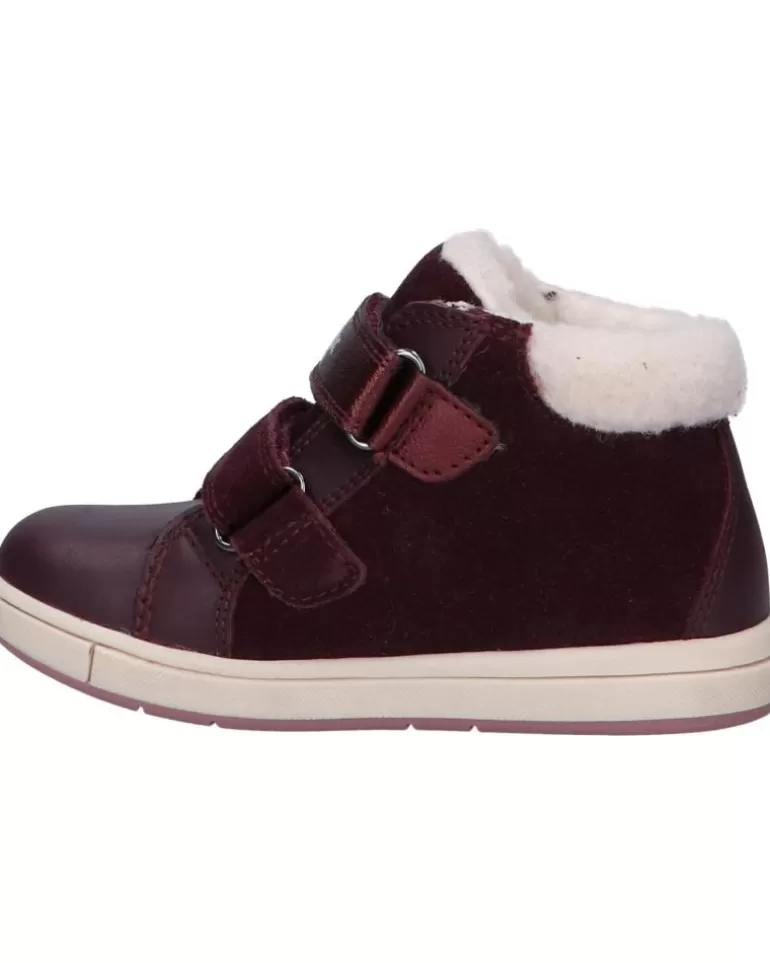GEOX Botines De Niña B264Za 02243 B Trottola Girl Wpf C7357 Dk Burgundy Best Sale